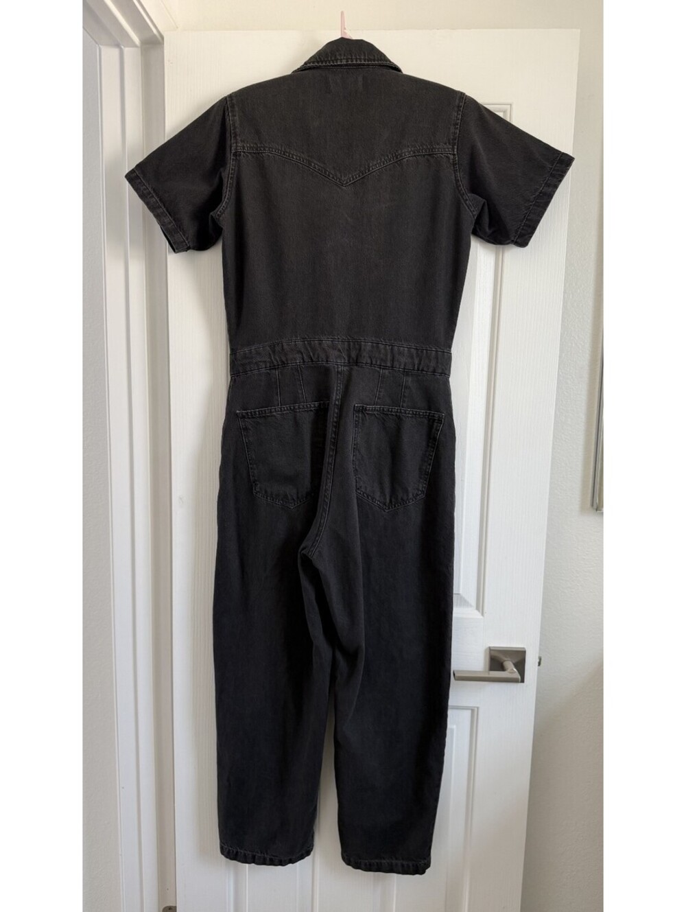 We The Free Marla Denim Coverall Jumpsuit Size M - Picture 9 of 15